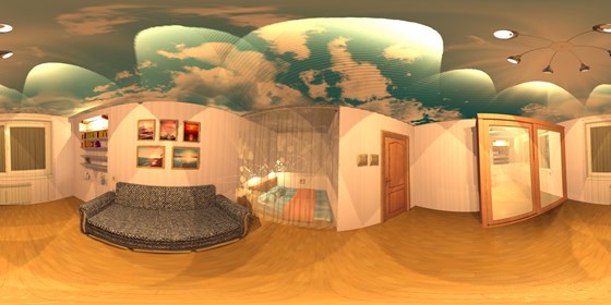 Визуализация: Комната