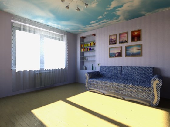 Визуализация: Комната